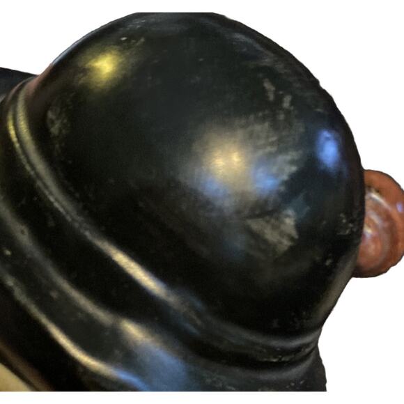 Porcelain Music Box VTG Expressive Boy Playing Cello for Dog Japan Music Decor - Picture 8 of 10